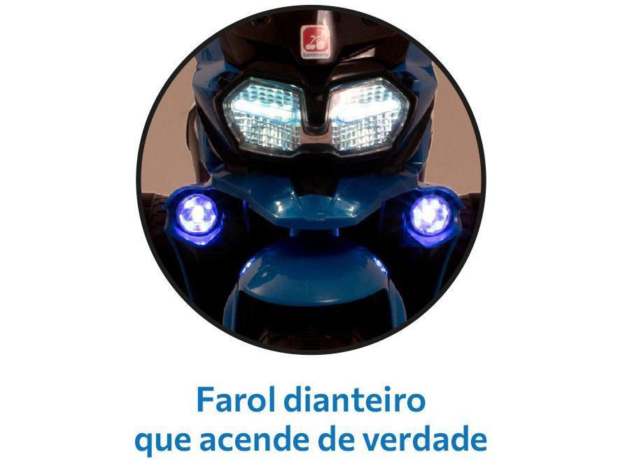 Moto Elétrica Infantil 12V 2 Marchas Bandeirante - 4