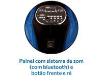 Moto Elétrica Infantil 12V 2 Marchas Bandeirante - 2