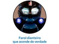 Moto Elétrica Infantil 12V 2 Marchas Bandeirante