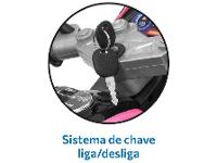 Moto Elétrica Infantil 12V Adventure Bandeirante - 6