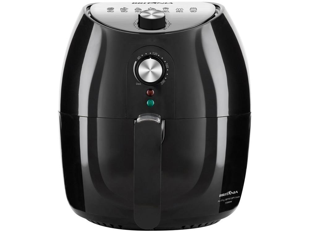 Fritadeira Elétrica sem Óleo/Air Fryer Britânia BFR10PI Preto 4,1L com Timer - 3