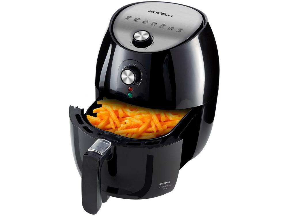Fritadeira Elétrica sem Óleo/Air Fryer Britânia BFR10PI Preto 4,1L com Timer - 4