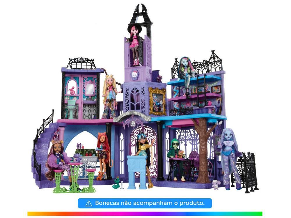 Playset Casa de Bonecas Escola do Terror Mattel - 2