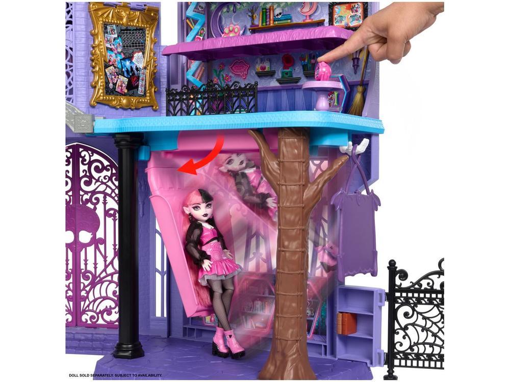 Playset Casa de Bonecas Escola do Terror Mattel - 13