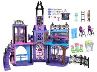 Playset Casa de Bonecas Escola do Terror Mattel - 1