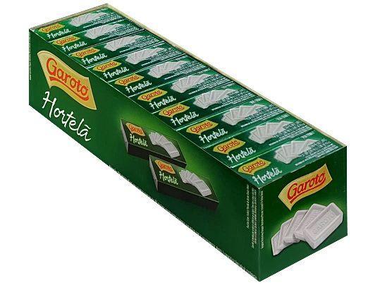 Pastilha Garoto Hortelã Caixa com 40 Unidades de 17g - 1