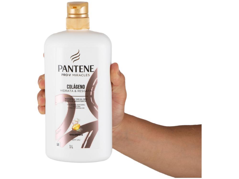 Shampoo de Nutrição Pantene Pro-V Miracles Colágeno Hidrata & Resgata 1L - 9