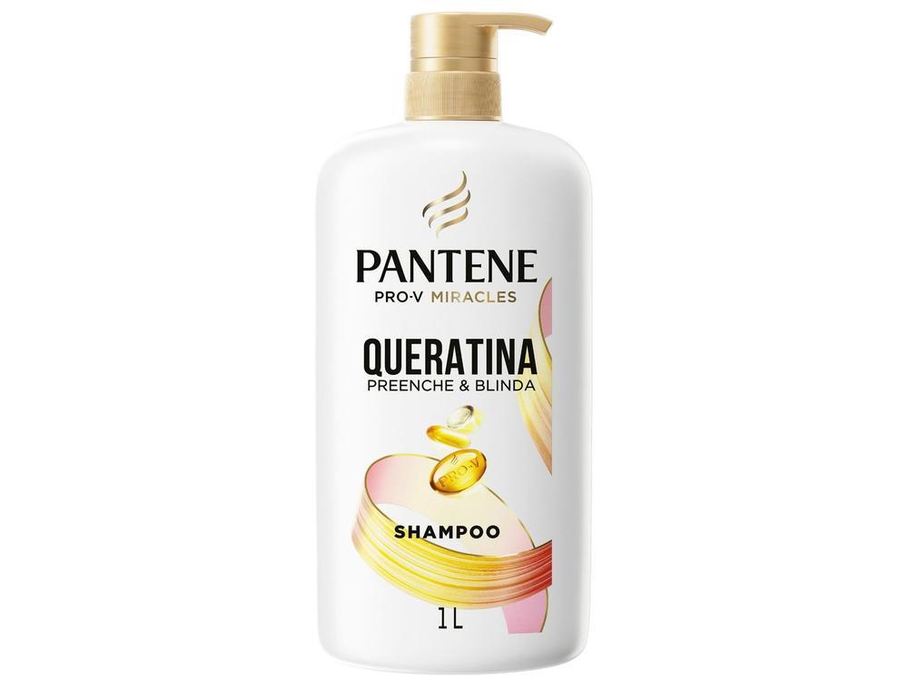 Shampoo Pantene Pro-V Miracles Queratina Preenche & Blinda 1L - 1