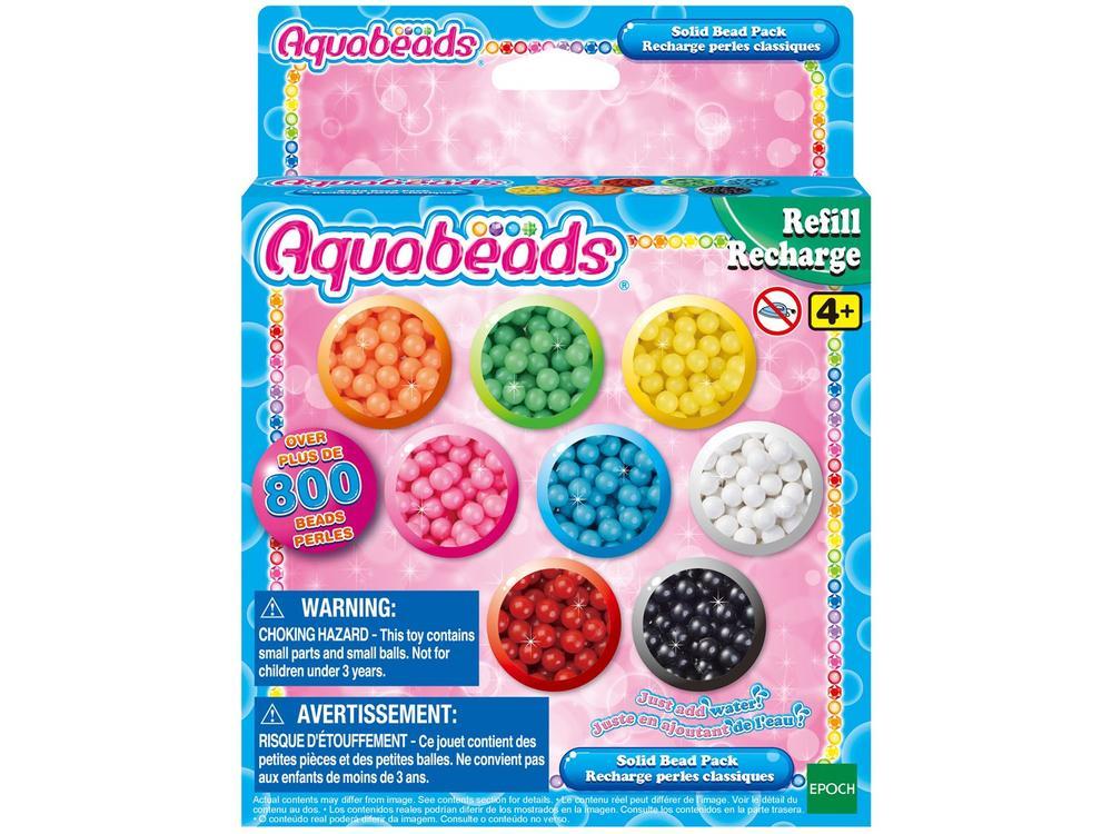 Aquabeads Refil Solid Bead 800 Peças  - 7
