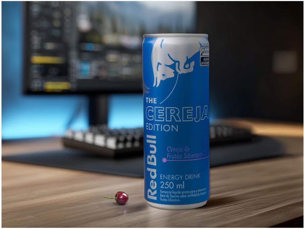 Bebida Energética Red Bull Cere e Frutas Silvestres 250ml 4 Unidades - 6