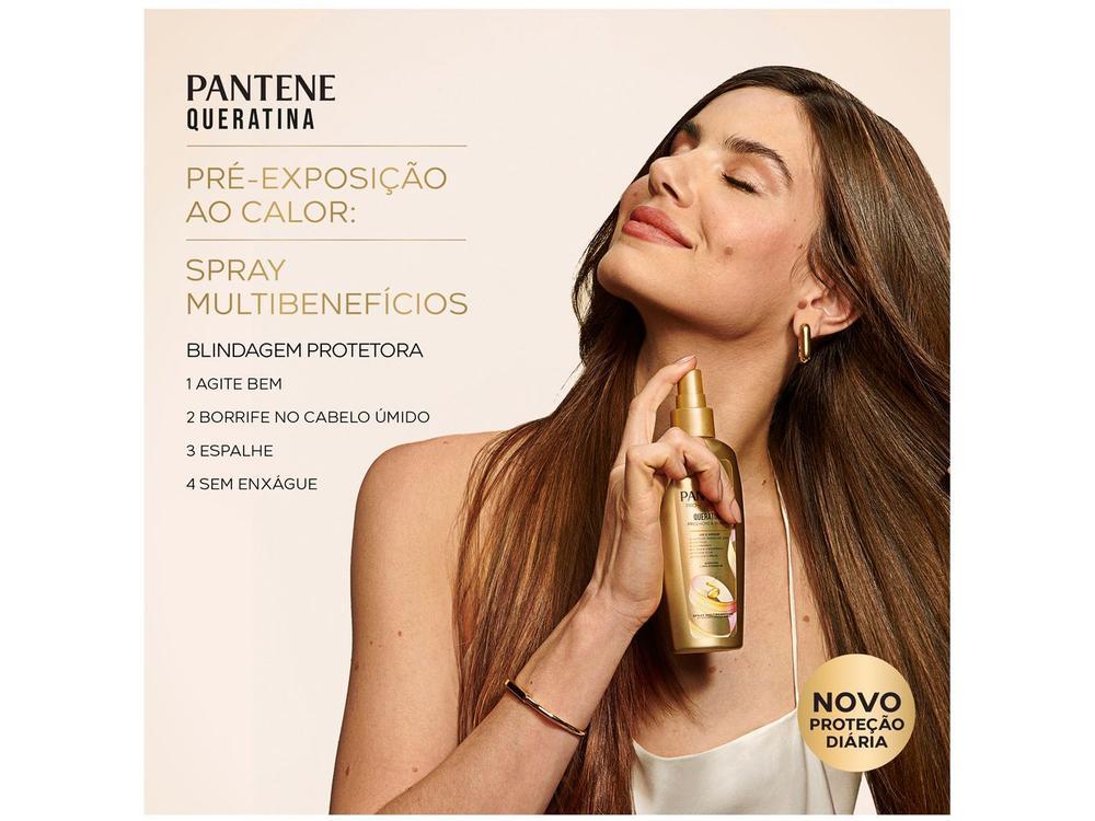 Spray Protetor Térmico Pantene Pro-V Miracles Queratina Preenche & Blinda 160ml - 16