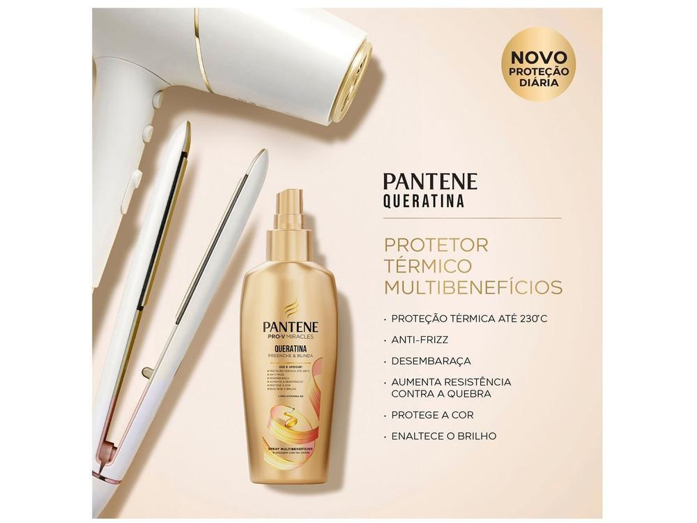 Spray Protetor Térmico Pantene Pro-V Miracles Queratina Preenche & Blinda 160ml - 5