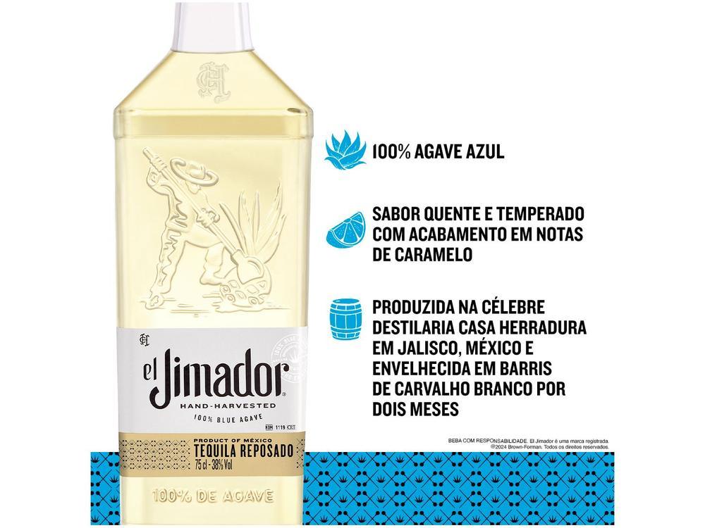 Tequila El Jimador Reposado 750ml - 3