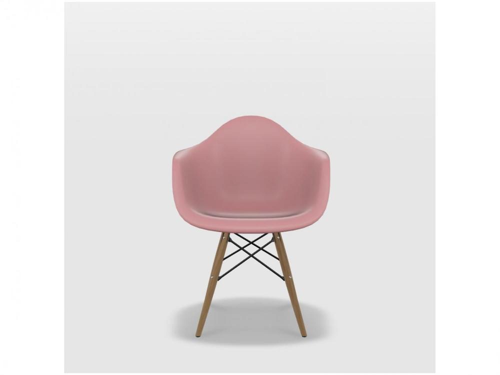 Jogo de Cadeiras de Polipropileno Empório Tiffany Eames Arm 4 Peças - 3