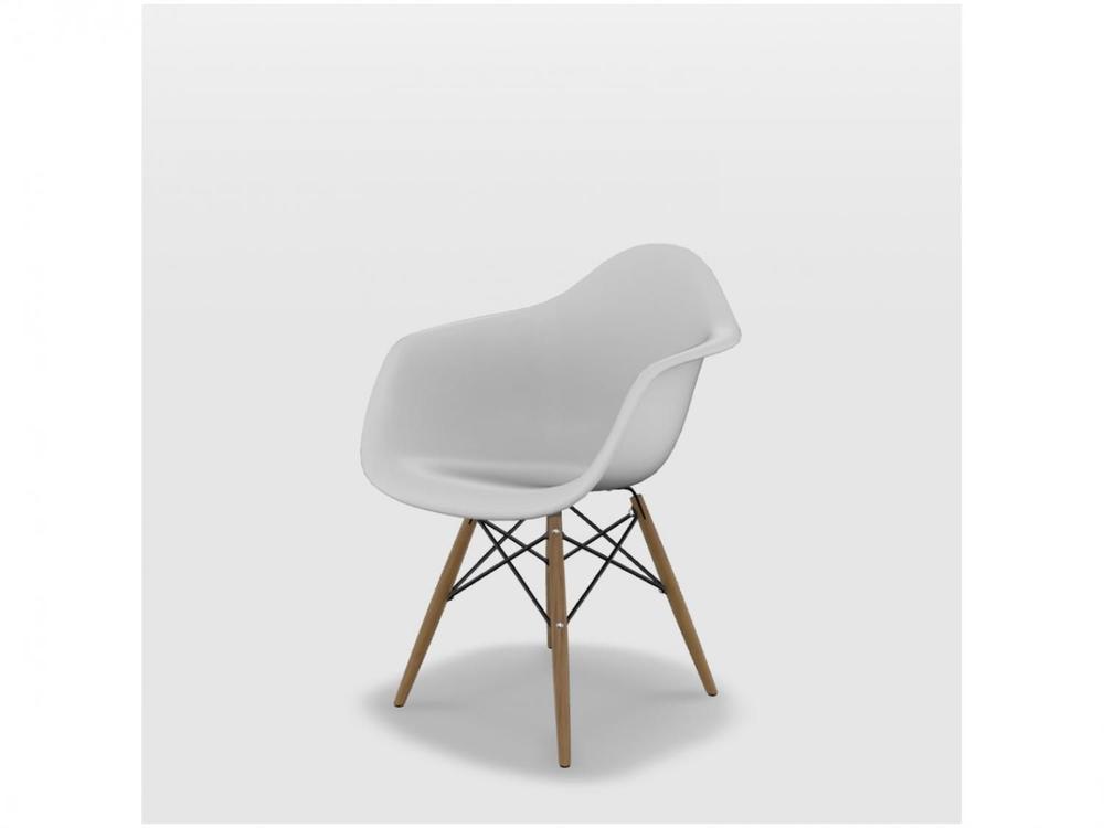 Jogo de Cadeiras de Polipropileno Empório Tiffany Eames Arm 4 Peças - 4