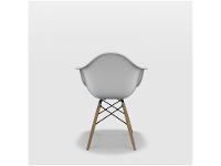 Jogo de Cadeiras de Polipropileno Empório Tiffany Eames Arm 4 Peças - 5