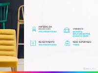 Jogo de Cadeira de Polipropileno Empório Tiffany Eames DSW-INJ 4 Peças - 2