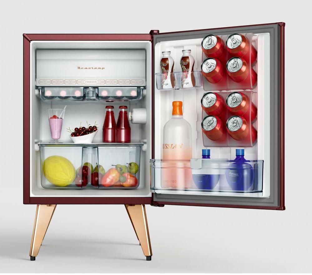 Frigobar Brastemp 76L Marsala - 6