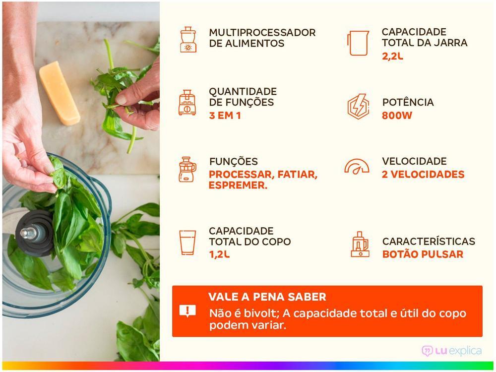 Multiprocessador Philco Preto All in One 2 Citrus - 2