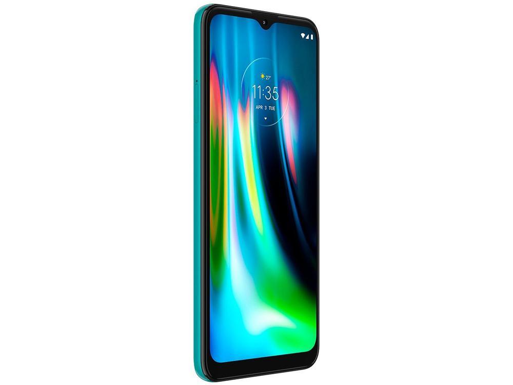 Smartphone Motorola Moto G9 Play 64GB Verde Turquesa 4GB RAM 6,5” Câm. Tripla + Selfie 8MP - 7