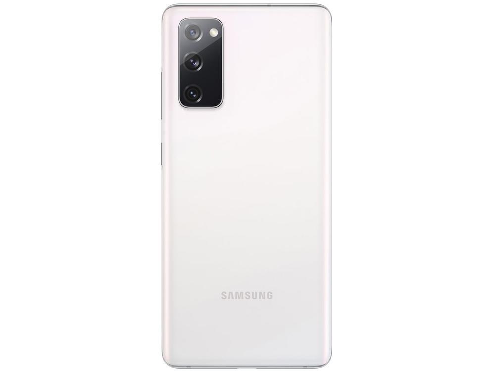 Smartphone Samsung Galaxy S20 FE 256GB Cloud White - 4G 8GB RAM Tela 6,5” Câm. Tripla + Selfie 32MP - 9