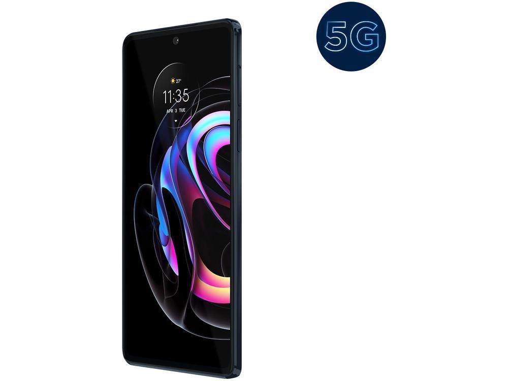 Smartphone Motorola Edge 20 Pro 256GB Azul 5G 12GB RAM Tela 6,7” Câm. Tripla + Selfie 32MP - 5