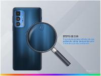 Smartphone Motorola Edge 20 Pro 256GB Azul 5G 12GB RAM Tela 6,7” Câm. Tripla + Selfie 32MP - 3