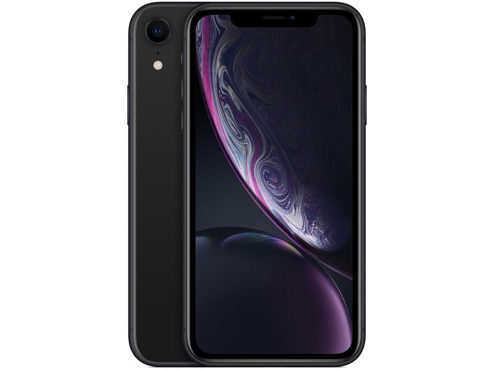 Apple iPhone XR 256GB Preto Tela 6,1” 12MP iOS - 1