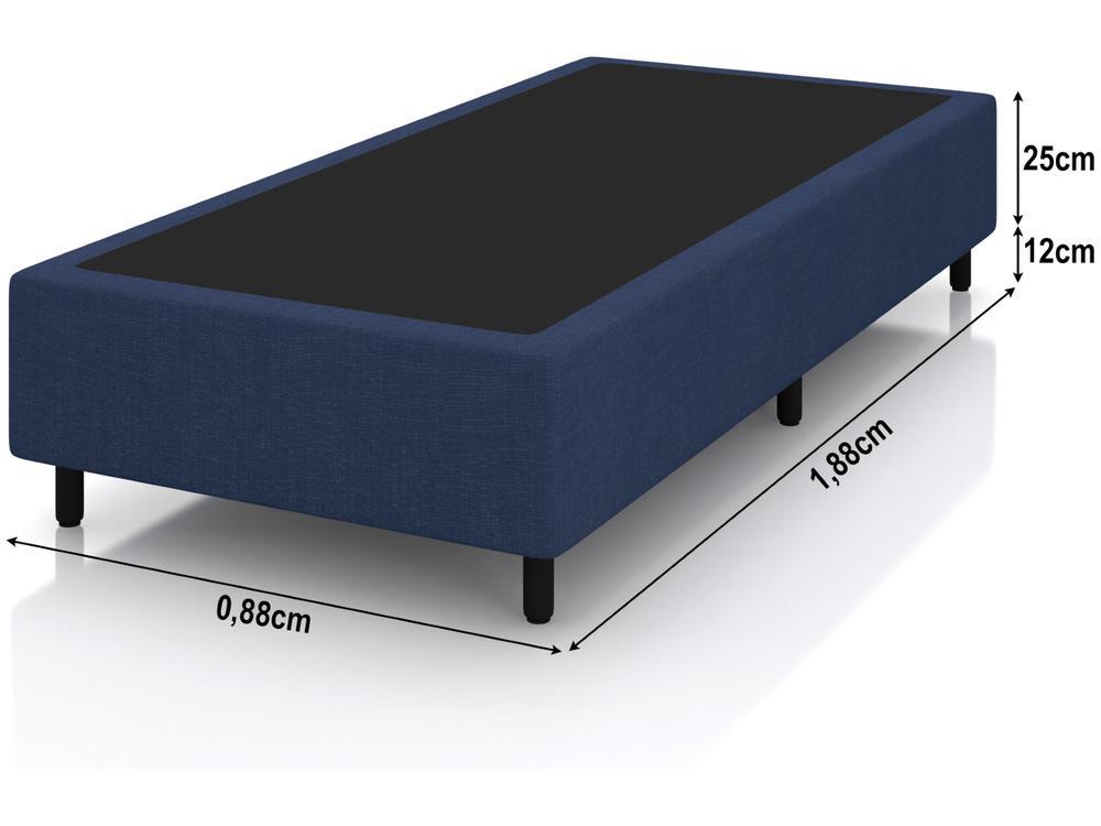 Base Cama Box Solteiro Plumatex 37x88x188cm Prime Maxx - 4