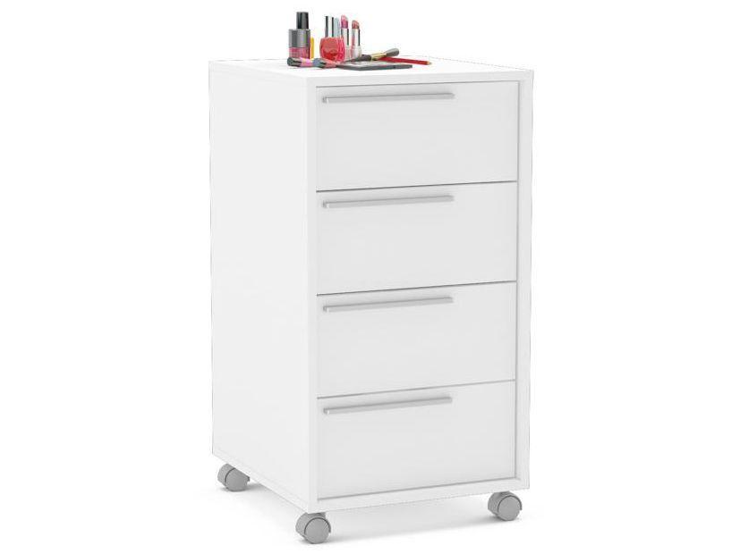 Gaveteiro para Escritório 4 Gavetas Politorno Maia - 1