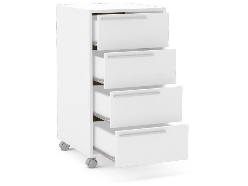 Gaveteiro para Escritório 4 Gavetas Politorno Maia - 3