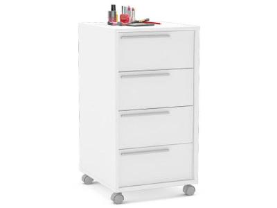 Gaveteiro para Escritório 4 Gavetas Politorno Maia