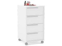 Gaveteiro para Escritório 4 Gavetas Politorno Maia - 1