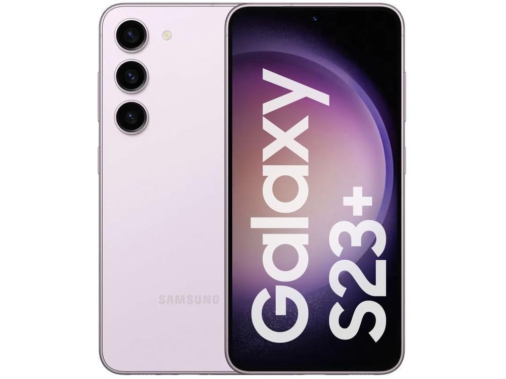 Smartphone Samsung Galaxy S23+ 512GB Violeta 5G 8GB RAM 6,6” Câm. Tripla + Selfie 12MP - 1