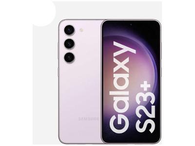 Smartphone Samsung Galaxy S23+ 256GB Violeta 5G 8GB RAM 6,6” Câm. Tripla + Selfie 12MP
