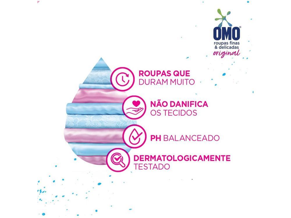 Sabão Líquido Omo Roupas Finas e Delicadas 900ml - 6