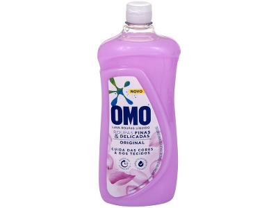 Sabão Líquido Omo Roupas Finas e Delicadas 900ml
