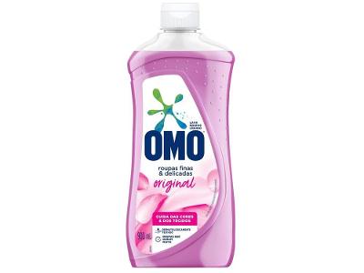 Sabão Líquido Omo Roupas Finas e Delicadas 900ml