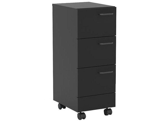 Gaveteiro Escritório 3 Gavetas Politorno - 1