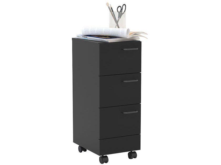 Gaveteiro Escritório 3 Gavetas Politorno - 4