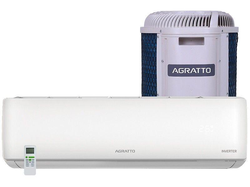 Ar-condicionado Split Agratto Digital Inverter 9.000 BTUs Frio Liv Top LCST9F-02I - 1