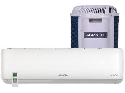 Ar-condicionado Split Agratto Digital Inverter 9.000 BTUs Frio Liv Top LCST9F-02I