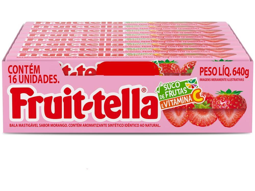 Bala Fruittella Morango com Vitamina C e Suco de - 3