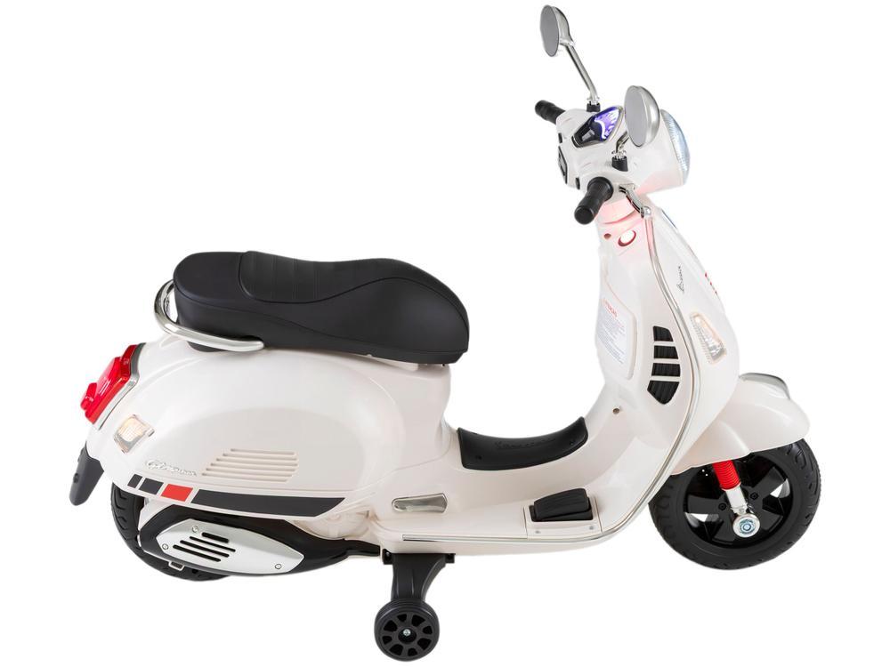 Moto Elétrica Infantil 12V Vespa Bandeirante  - 3