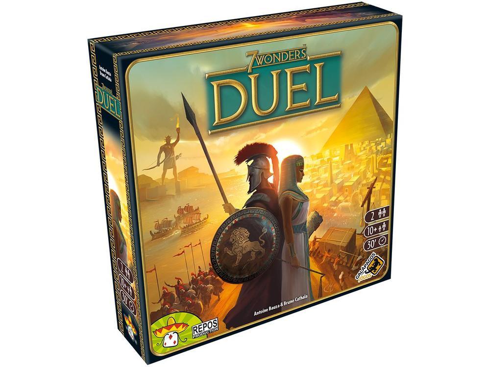 Jogo 7 Wonders Duel Tabuleiro Galápagos - 1