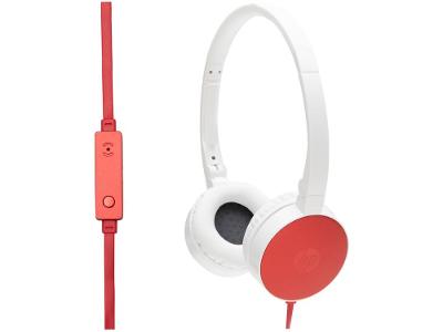 Headphone HP H2800 Cardinal com Microfone Vermelho