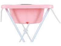 Banheira de Bebê com suporte Dobrável Galzerano Acqua Trio Rosa 20L - 6