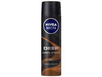 NIVEA MEN Antitranspirante Aerossol Deep Amadeirado MaxxTech 150ml - 10