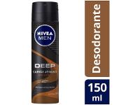 NIVEA MEN Antitranspirante Aerossol Deep Amadeirado MaxxTech 150ml - 11