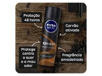 NIVEA MEN Antitranspirante Aerossol Deep Amadeirado MaxxTech 150ml - 15